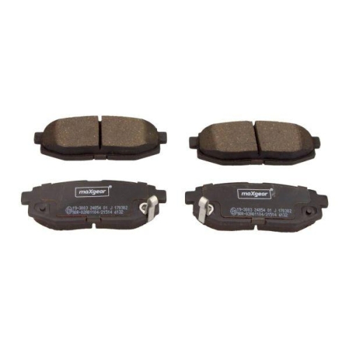 MAXGEAR Bremsbelagsatz, Scheibenbremse 19-3003