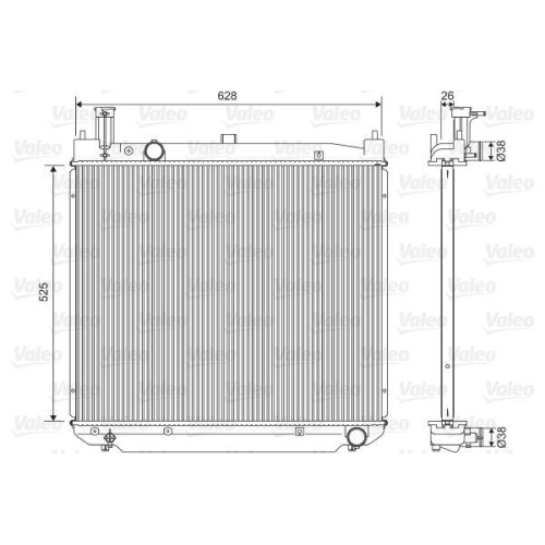 VALEO Kühler, Motorkühlung