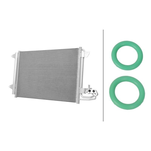 HELLA Kondensator, Klimaanlage >>> Easy2Fit <<< 8FC 366 220-431