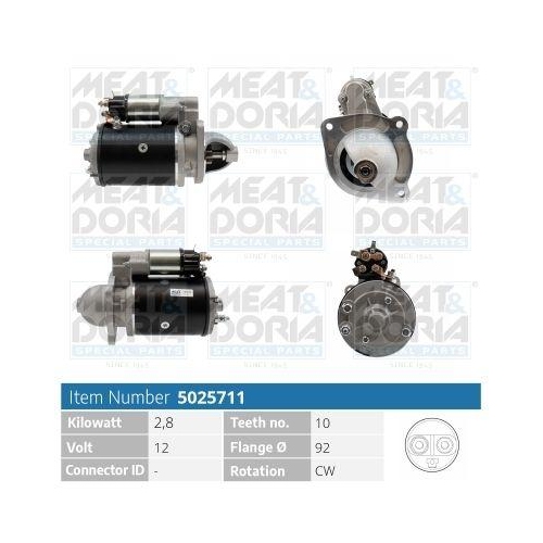 MEAT & DORIA Starter