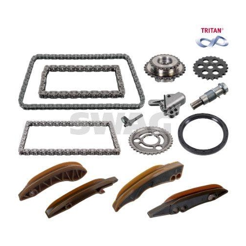 SWAG Steuerkettensatz Full Kit 33 10 4296
