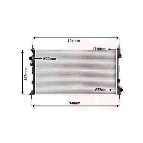 VAN WEZEL K&uuml;hler, Motork&uuml;hlung 18002382