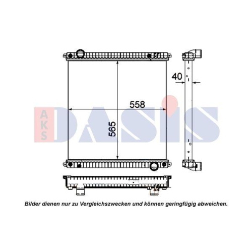 AKS DASIS K&uuml;hler, Motork&uuml;hlung 400050N