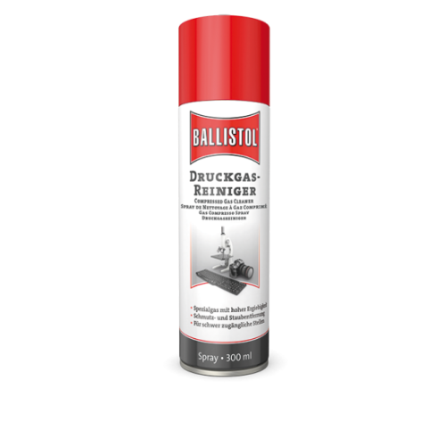Druckgas-Reiniger Staubfrei Spray 300ml Ballistol Dose 25287