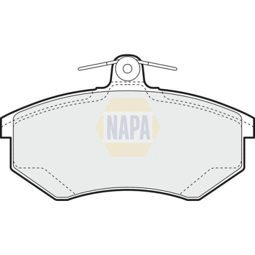 NAPA Bremsbelagsatz, Scheibenbremse NAPA NBP1479