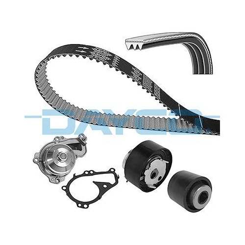 DAYCO Wasserpumpe + Zahnriemensatz KBIOWP150