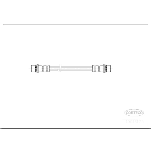 CORTECO Bremsschlauch 19018175