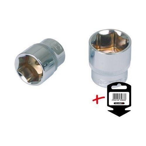 1/4 Zoll CHROMEplus Sechskant-Stecknuss, 1/4 Zoll auf H&auml;nger KS TOOLS 918.1514-E
