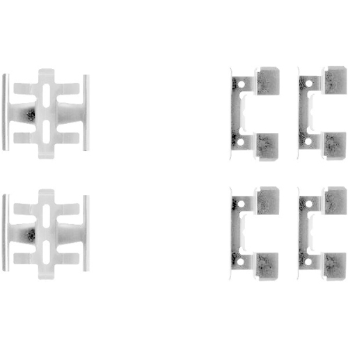 TEXTAR Zubeh&ouml;rsatz, Scheibenbremsbelag 82044800