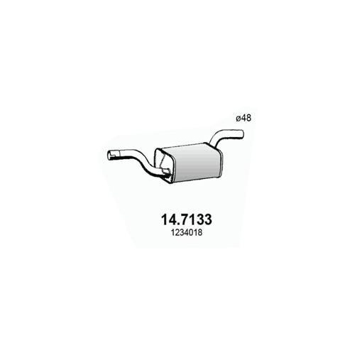 ASSO Endschalld&auml;mpfer