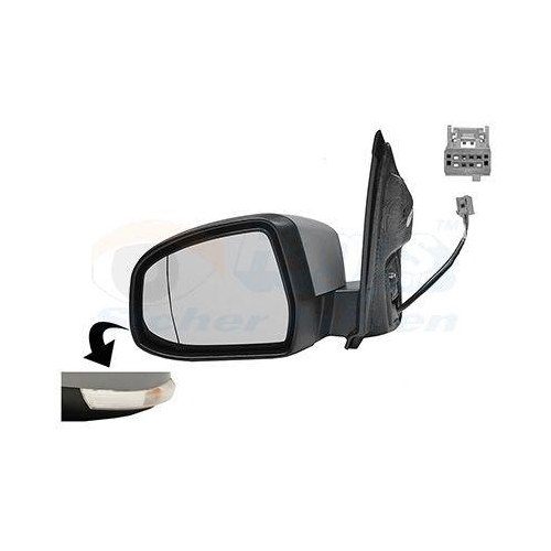 VAN WEZEL Au&szlig;enspiegel * HAGUS * 1866805