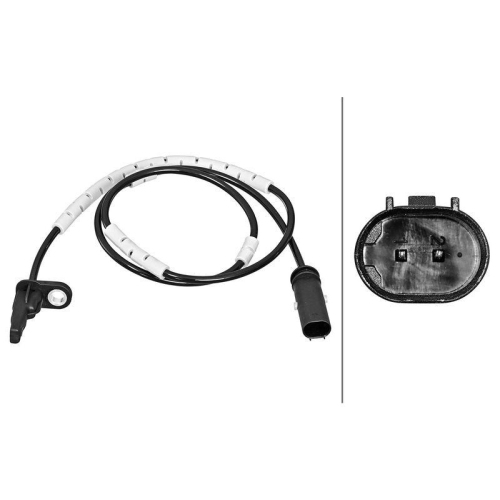 HELLA Sensor, Raddrehzahl 6PU 358 217-171