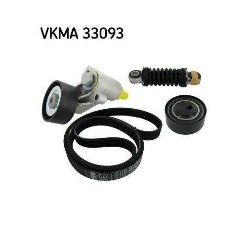 SKF Keilrippenriemensatz VKMA 33093