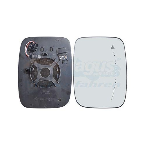 VAN WEZEL Spiegelglas, Au&szlig;enspiegel * HAGUS * 4423836