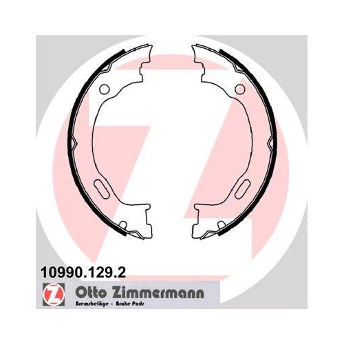 ZIMMERMANN Bremsbackensatz, Feststellbremse 10990.129.2
