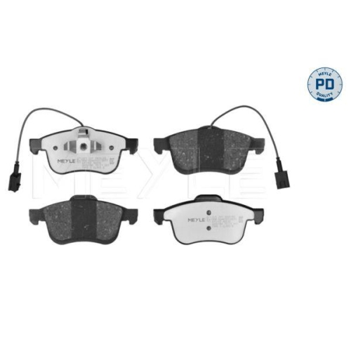 MEYLE Bremsbelagsatz, Scheibenbremse MEYLE-PD: Advanced performance and design. 025 247 2920/PD