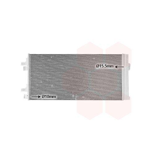 VAN WEZEL Kondensator, Klimaanlage 17015710