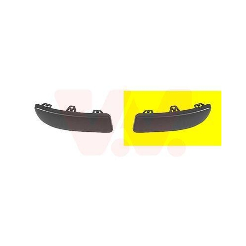 VAN WEZEL Zier-/Schutzleiste, Sto&szlig;f&auml;nger 4366554