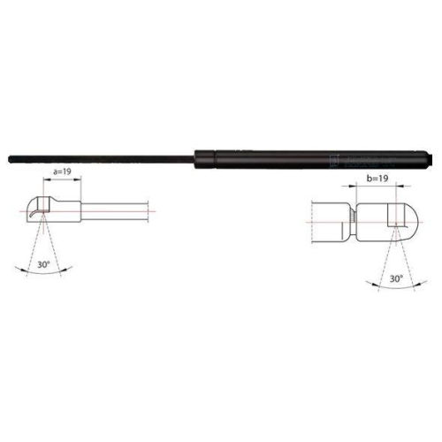 METZGER AUTOTEILE Gasfeder, Koffer-/Laderaum 2110261