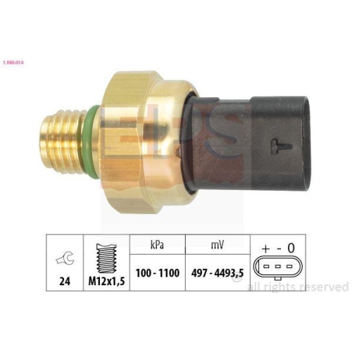 EPS Sensor, &Ouml;ldruck Made in Italy - OE Equivalent 1.980.014