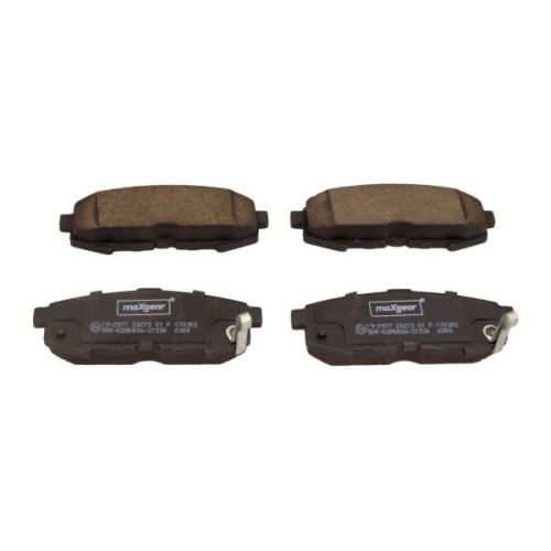 MAXGEAR Bremsbelagsatz, Scheibenbremse 19-2977