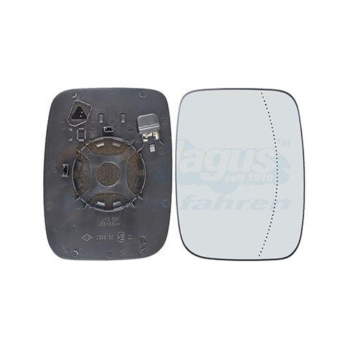 VAN WEZEL Spiegelglas, Außenspiegel * HAGUS * 4423838