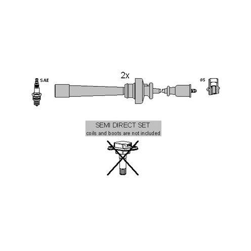 H&Uuml;CO Z&uuml;ndleitungssatz 134613