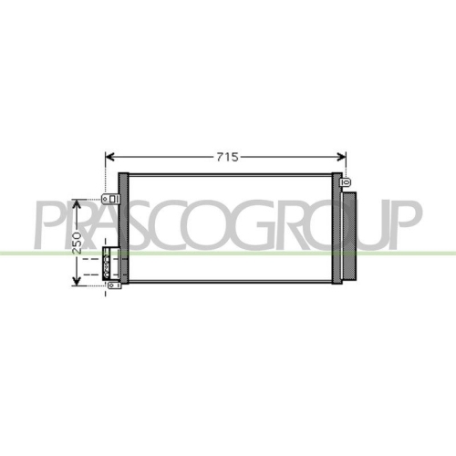 PRASCO Kondensator, Klimaanlage PrascoSelection FT137C001