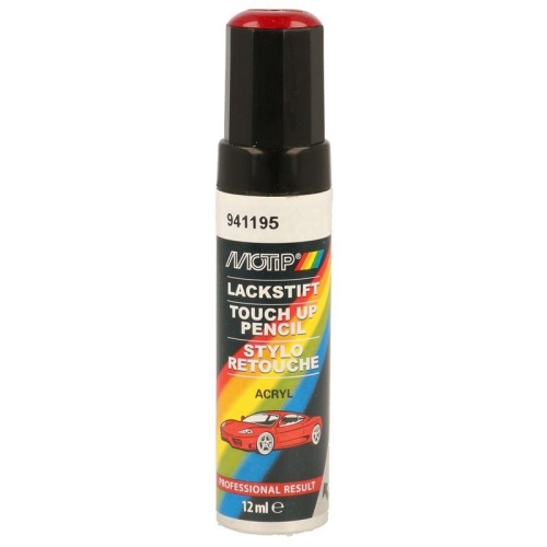 Lackstift Autolackreparatur Autofarbe Kompakt rot 12 ml 941195