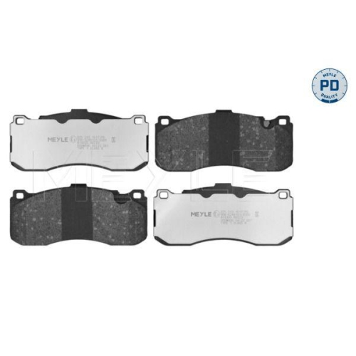 MEYLE Bremsbelagsatz, Scheibenbremse MEYLE-PD: Advanced performance and design. 025 243 1617/PD