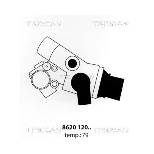 TRISCAN Thermostat, K&uuml;hlmittel 8620 12079