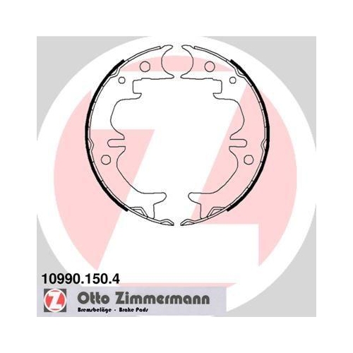 ZIMMERMANN Bremsbackensatz, Feststellbremse 10990.150.4
