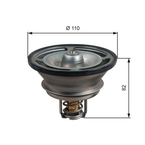 GATES Thermostat, K&uuml;hlmittel TH51482G1