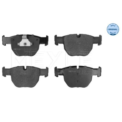 MEYLE Bremsbelagsatz, Scheibenbremse MEYLE-ORIGINAL: True to OE. 025 233 9719