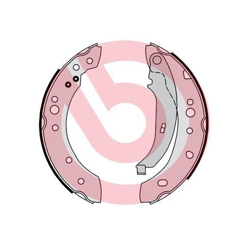 BREMBO Bremsbackensatz ESSENTIAL LINE S 68 547