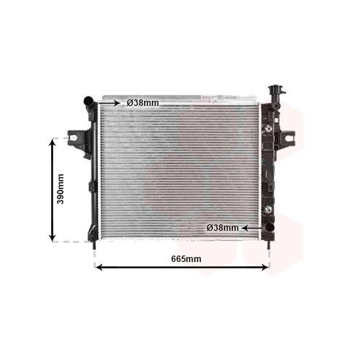 VAN WEZEL K&uuml;hler, Motork&uuml;hlung 21002044