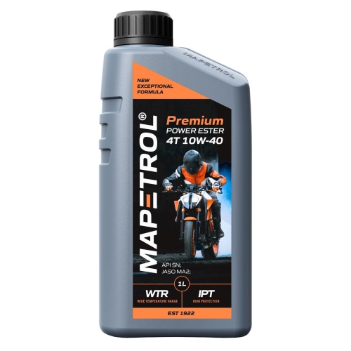 Motor&ouml;l Motoren&ouml;l Mapetrol Premium Power Ester 4T 10W-40 1 Liter MAP0006