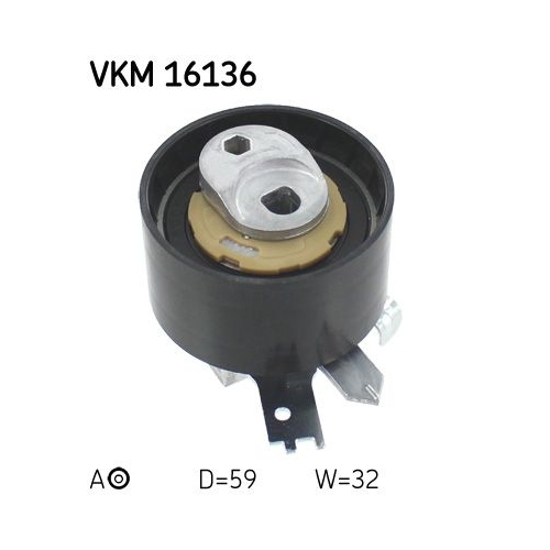 SKF Spannrolle, Zahnriemen VKM 16136