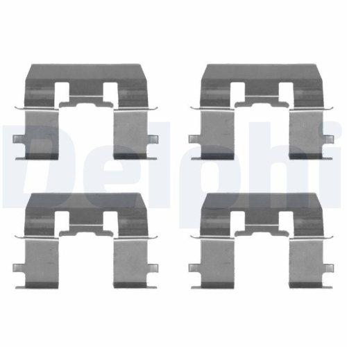 DELPHI Zubeh&ouml;rsatz, Scheibenbremsbelag