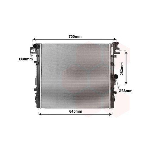 VAN WEZEL K&uuml;hler, Motork&uuml;hlung 21002052