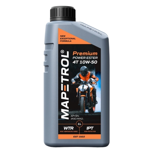 Motor&ouml;l Motoren&ouml;l Mapetrol Premium Power Ester 4T 10W-50 1 Liter MAP0004