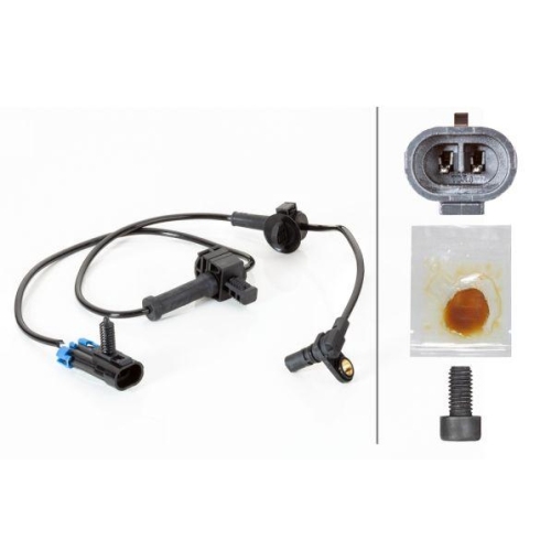 HELLA Sensor, Raddrehzahl 6PU 230 040-411