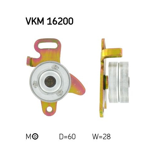 SKF Spannrolle, Zahnriemen VKM 16200