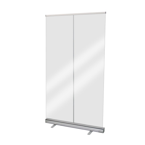 Hygieneschutzwand glasklarer PET-Folie Folienma&szlig; ca. 100 x 200 cm Breite 103 cm