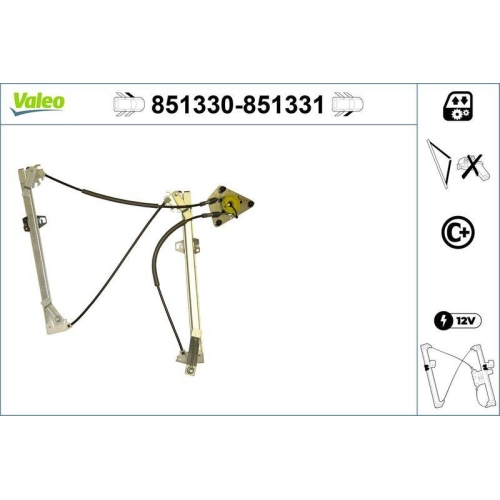 VALEO Fensterheber 851330