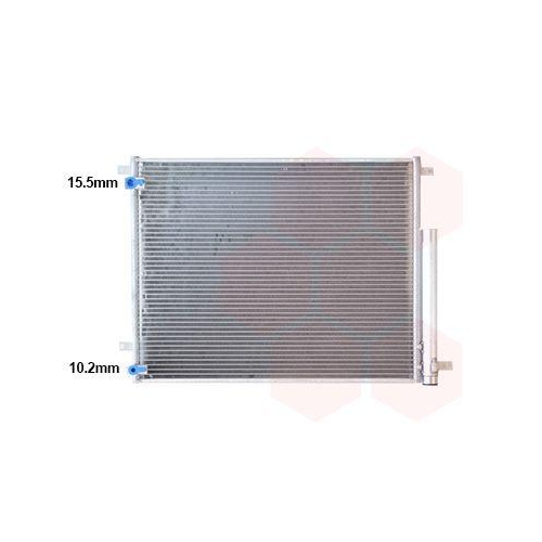 VAN WEZEL Kondensator, Klimaanlage 25015713