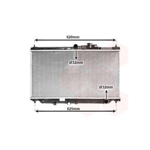 VAN WEZEL K&uuml;hler, Motork&uuml;hlung 25002016