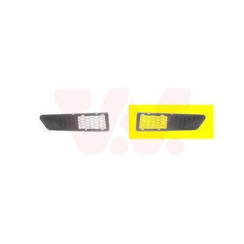 VAN WEZEL L&uuml;ftungsgitter, Sto&szlig;f&auml;nger ** Equipart ** 1514591