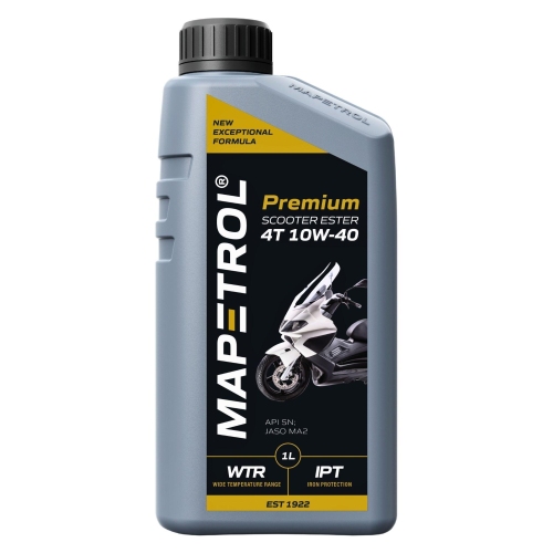 Motor&ouml;l Motoren&ouml;l Mapetrol Premium Scooter Ester 4T 10W-40 1 Liter MAP0008