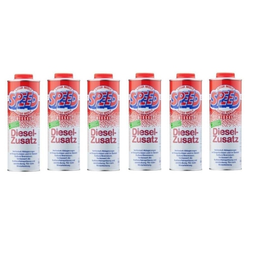 6x LIQUI MOLY Speed Diesel Zusatz 1 Liter Dose - Art.Nr. 5160
